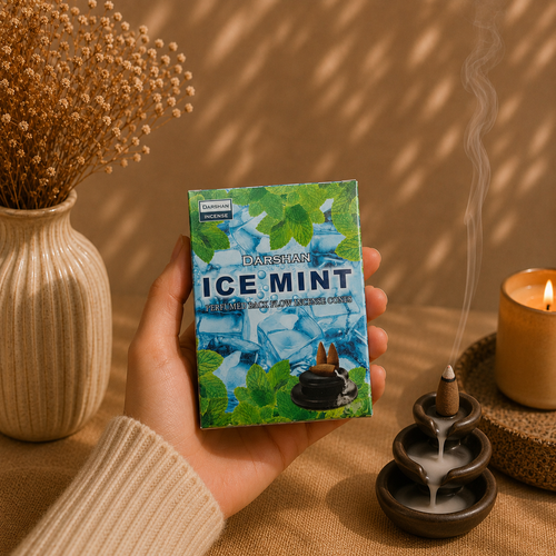 عود آبشاری یخ نعنا ICE MINT (برند Darshan) شاخه ای