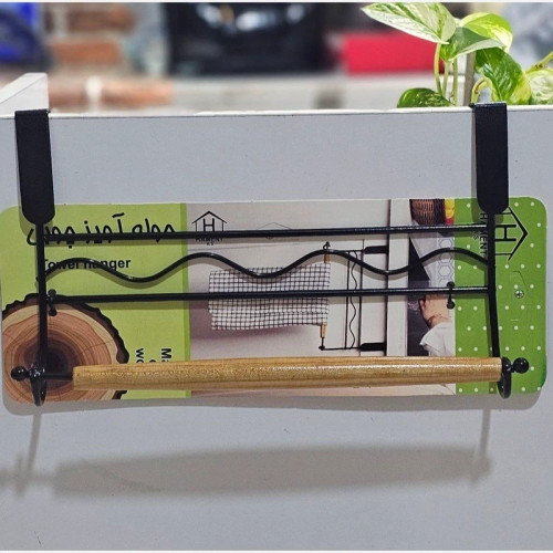 آویز حوله کابینتی آویز دستمال کابینتی فلزی