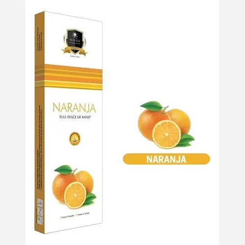 عود دستساز پرتقال. عود دست ساز orange بسته ای 90 گرمی