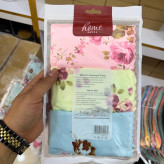 دستمال میکروفایبر گلدار سه عددی و تکی