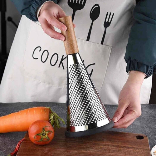 رنده مخروطی دسته چوبی شنگیا