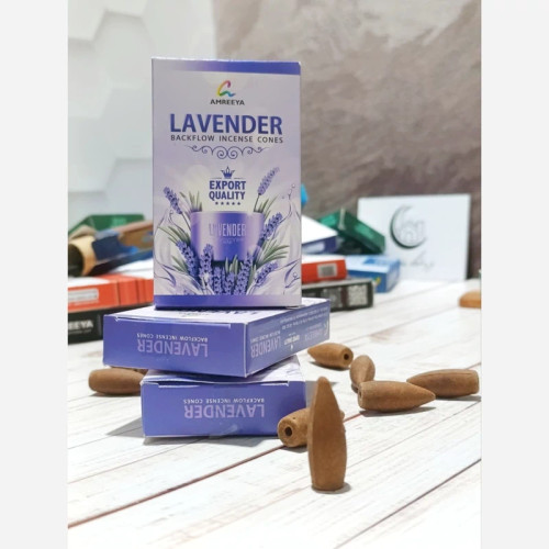 عود آبشاری رایحه اسطوخودوس عود آبشاری لوندر lavender بسته ای . عود استوخودس