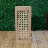 باکس لوله گاز چوبی حصیری کاور لوله گاز حصیری