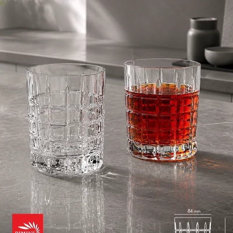 لیوان طرح حصیری دانته بیمیکس دست 6 عددی