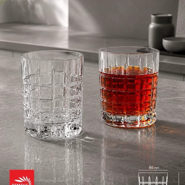 لیوان طرح حصیری دانته بیمیکس دست 6 عددی