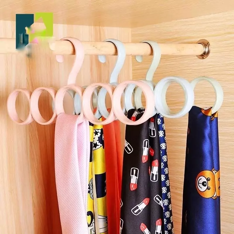 آویز شال و روسری حلقه ای آویز شال و روسری مدل المپیک