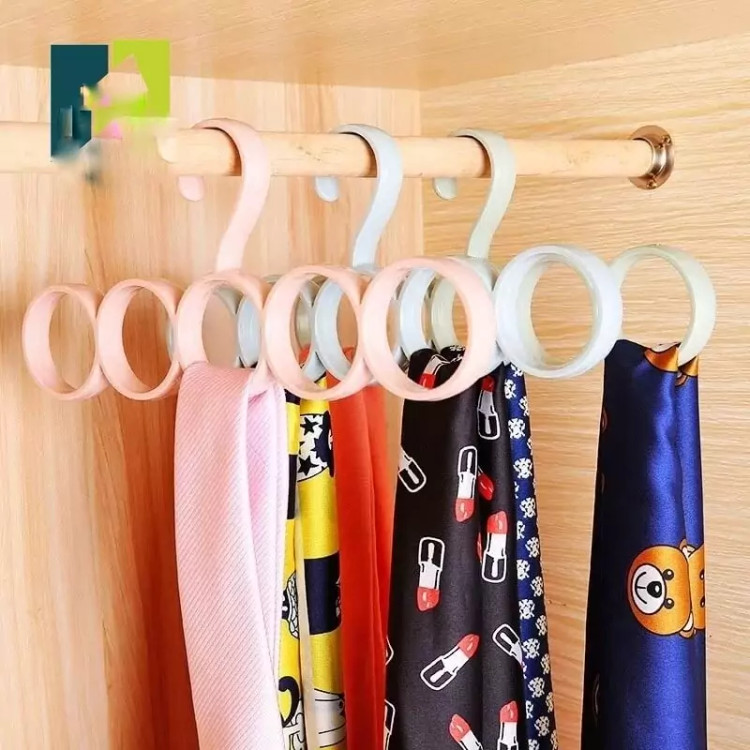 آویز شال و روسری حلقه ای آویز شال و روسری مدل المپیک