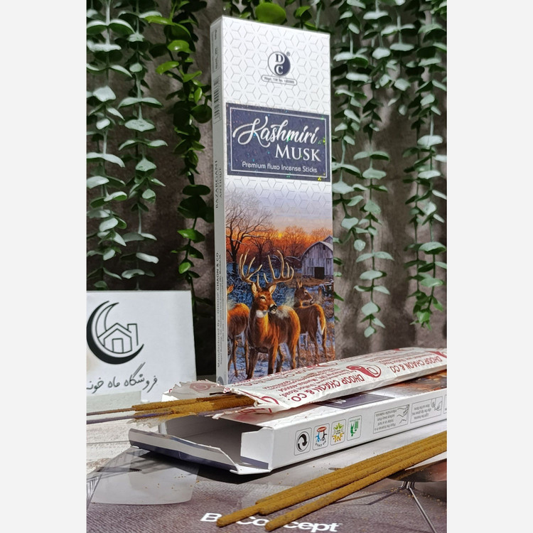 عود دست ساز هندی مشک کشمیر بسته 50 گرمی (کیفیت اصلی )
