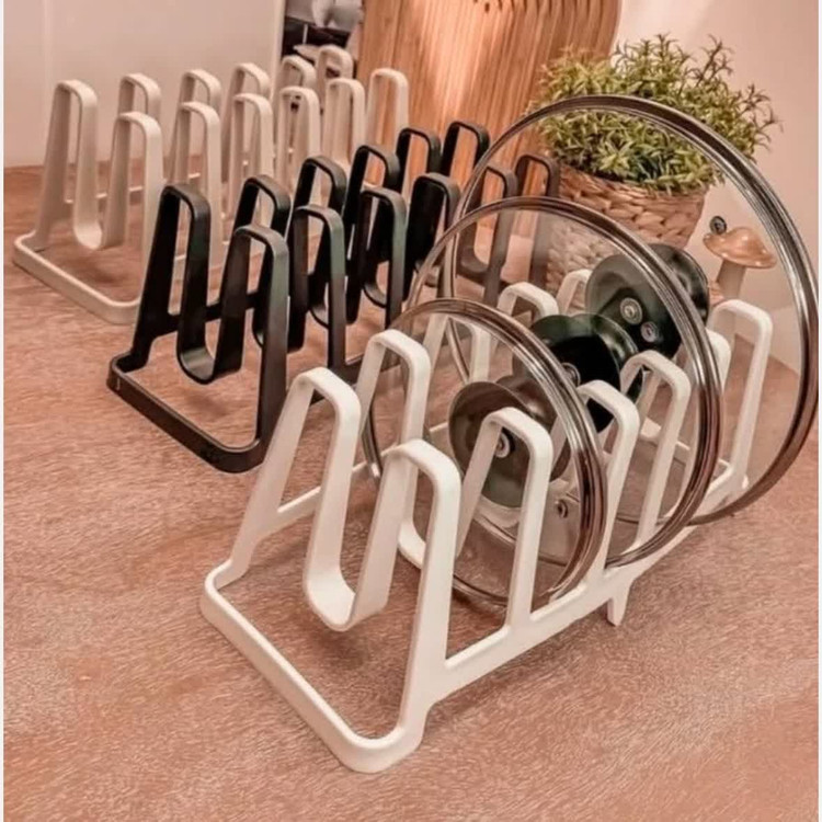 استند بشقاب و درب قابلمه نظم دهنده درب قابلمه و بشقاب