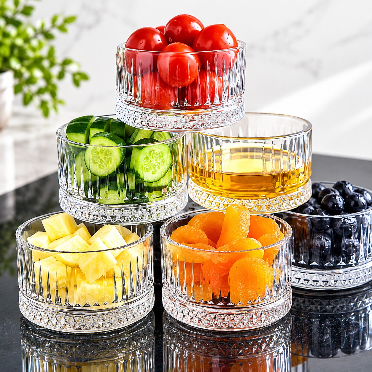 کاسه طرح الیسا اسلو کادویی بسته 6 عددی