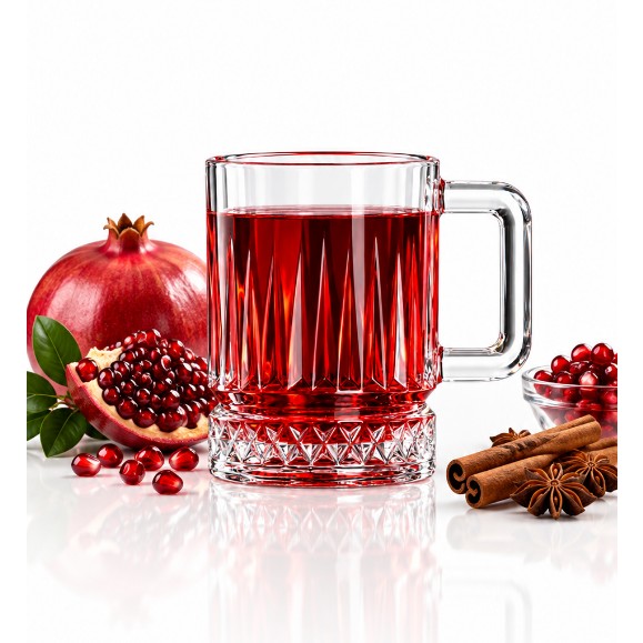 لیوان دسته دار طرح الیسا اسلو بسته 6 عددی