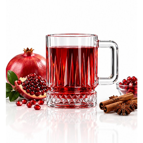 لیوان دسته دار طرح الیسا اسلو بسته 6 عددی