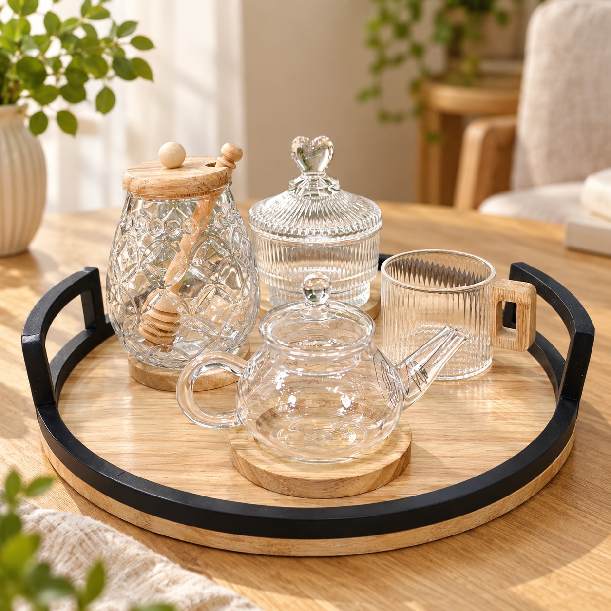 ست کادویی شیک و باکیفیت سرویس پذیرایی